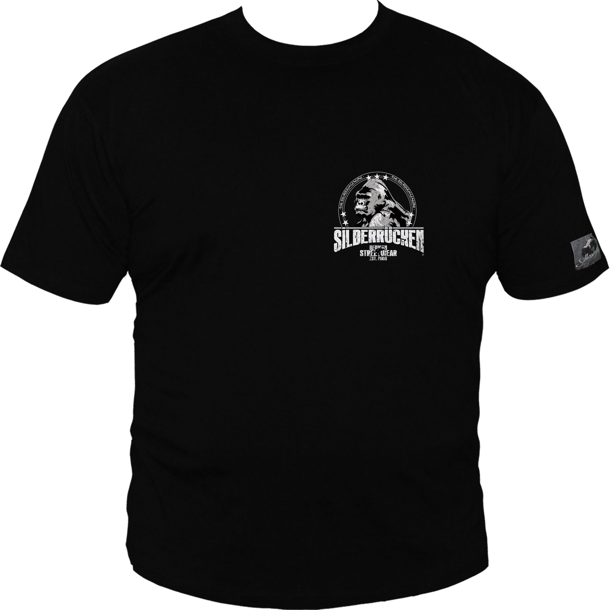 Silberrücken Herren-T-Shirt SR140N „Naturgewalt Neu“