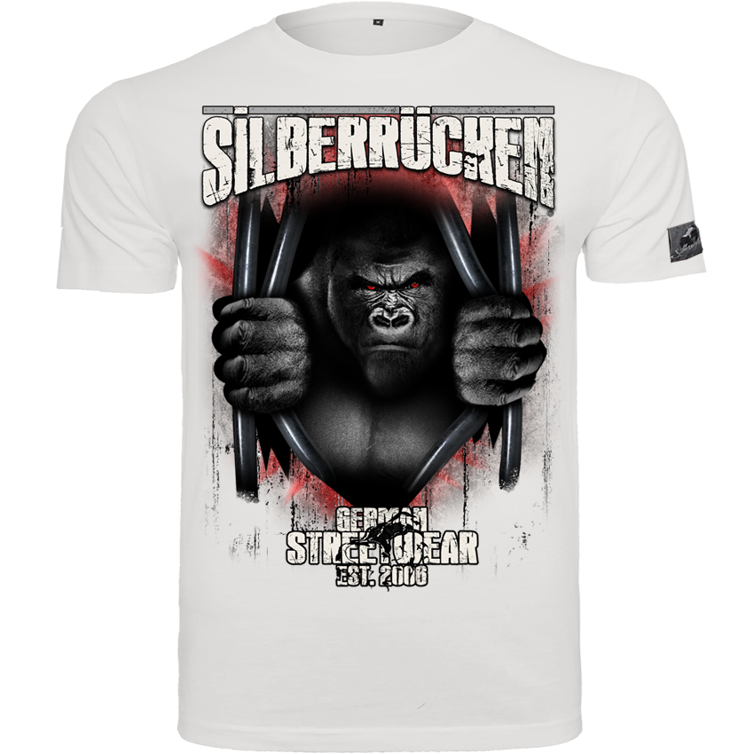 Sonderdruck T-Shirt ( SR1602022W Silberrücken Limited Edition )