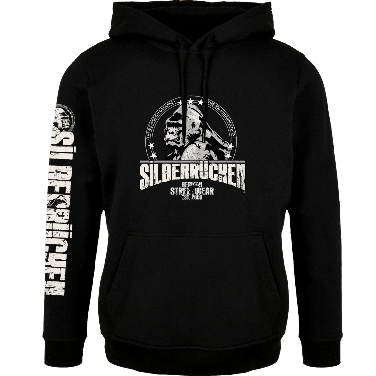 Silberrücken Herren-Hoodie SR165 „Gorilla Inside“