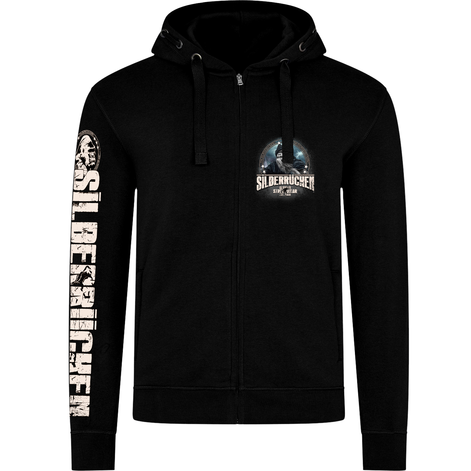 Herren Premium Kapuzenjacke ( Silberrücken SR190 )