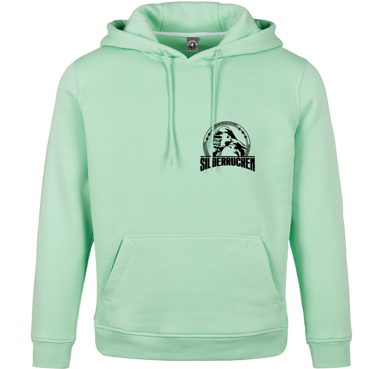 Silberrücken Hoodie SR2022F „Logo – Flock“