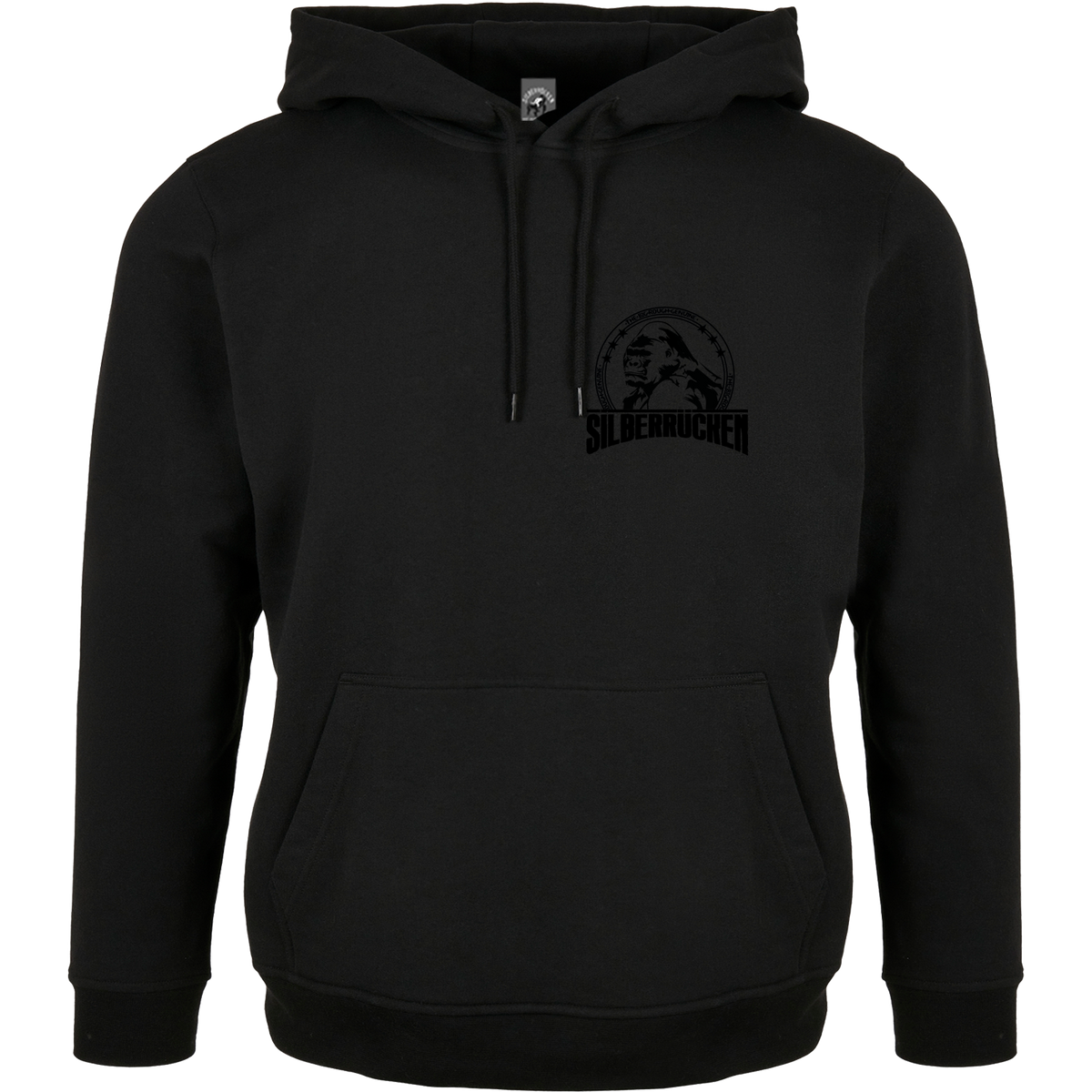 Silberrücken Hoodie SR2022F „Logo – Flock“
