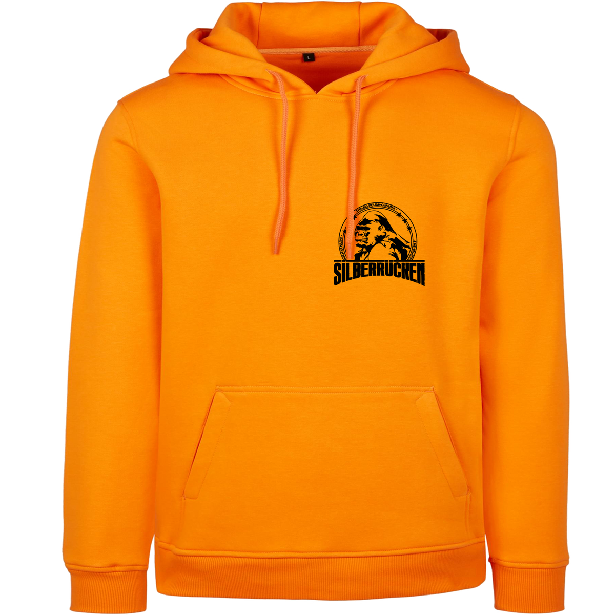 Silberrücken Hoodie SR2022F „Logo – Flock“