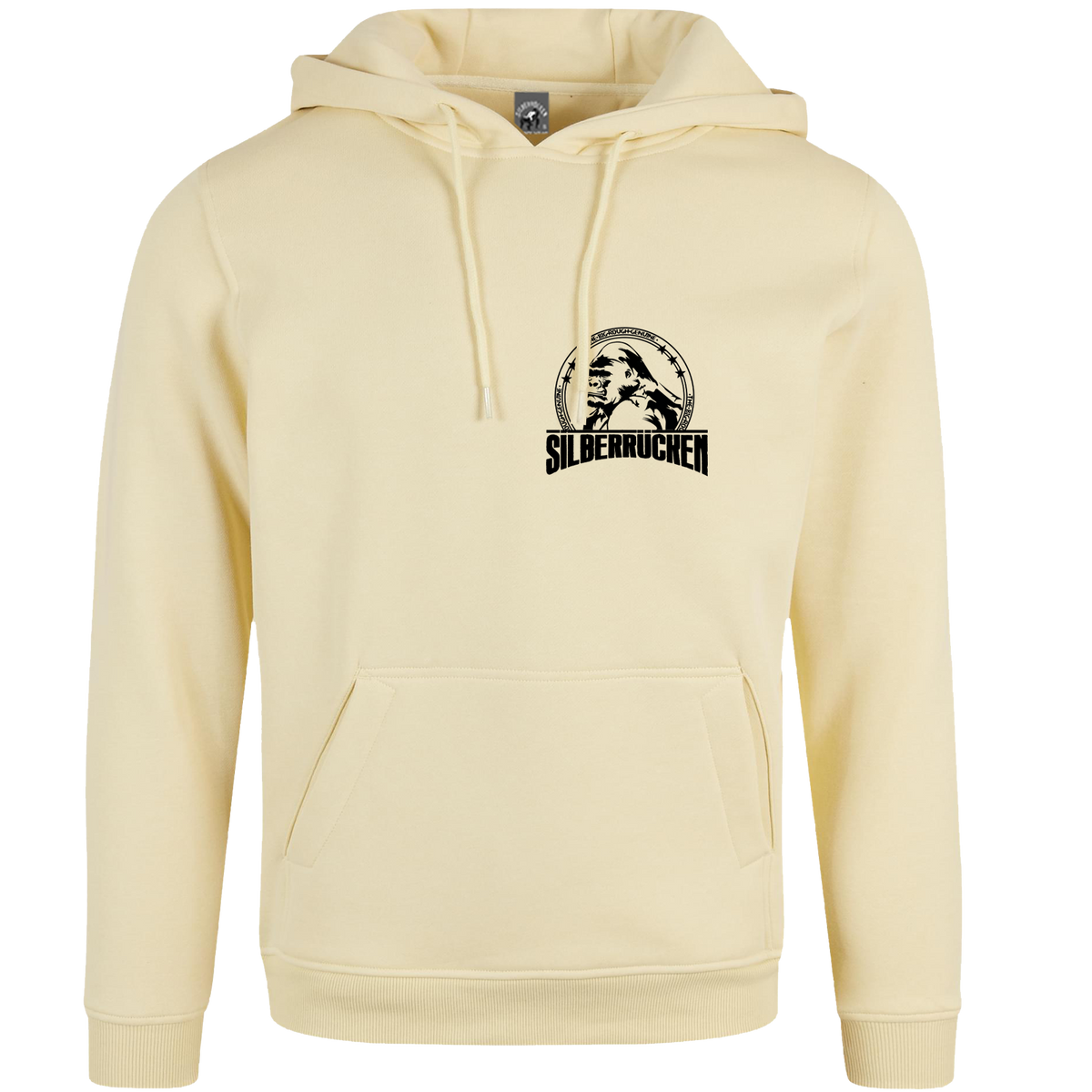 Silberrücken Hoodie SR2022F „Logo – Flock“