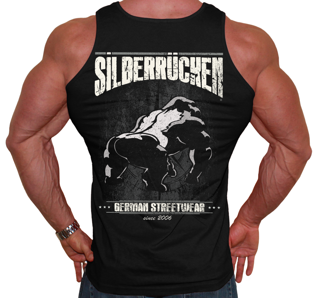 Silberrücken Premium-Muskelshirt SR2022W