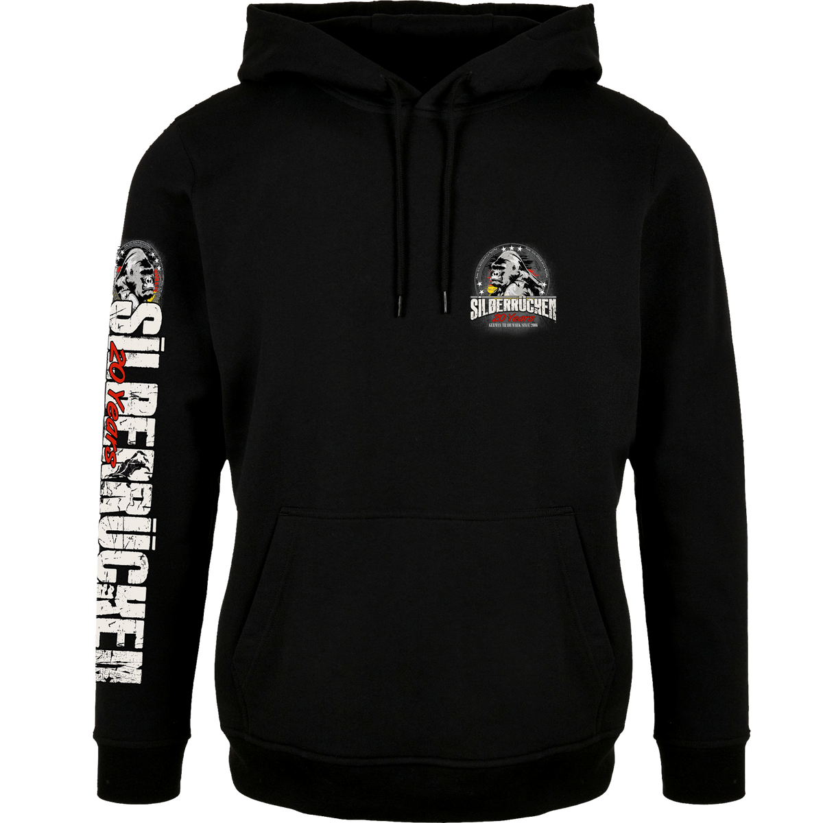 Silberrücken Herren-Hoodie SR20Y „20 Jahre Jubiläum“