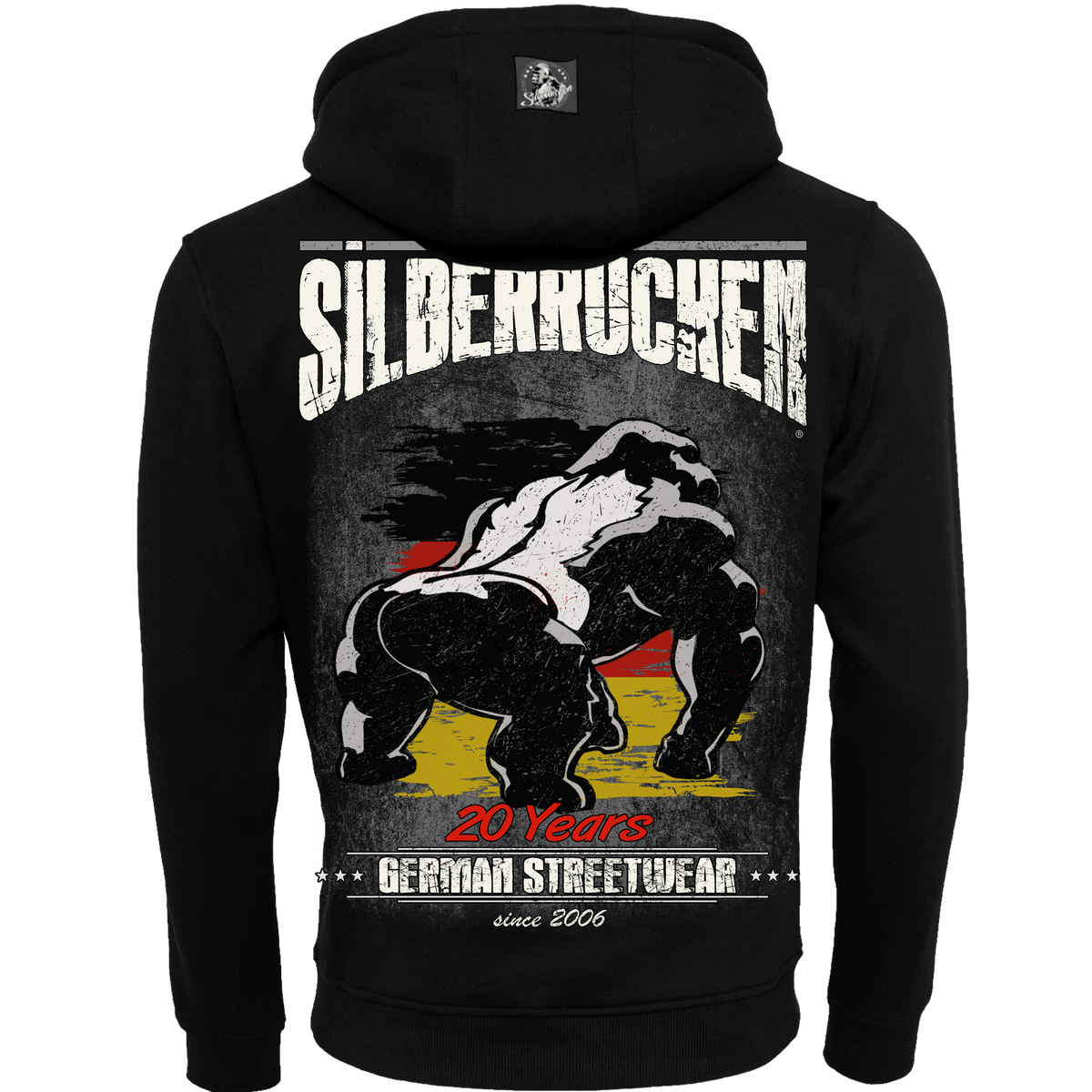 Silberrücken Herren-Hoodie SR20Y „20 Jahre Jubiläum“