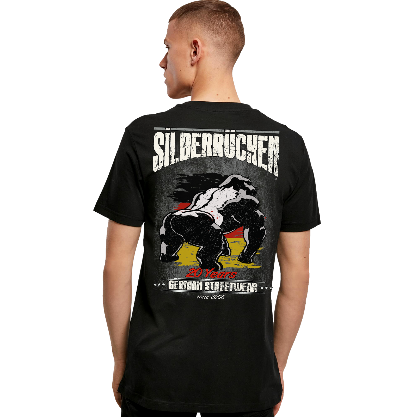 Limited Edition T-Shirt (SR20Y Silberrücken 20 Jahre Jubiläum)