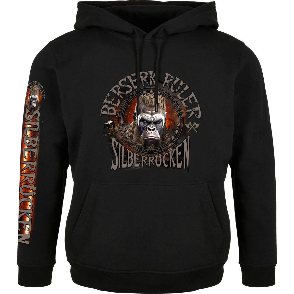 Silberrücken Herren-Hoodie SRBR1