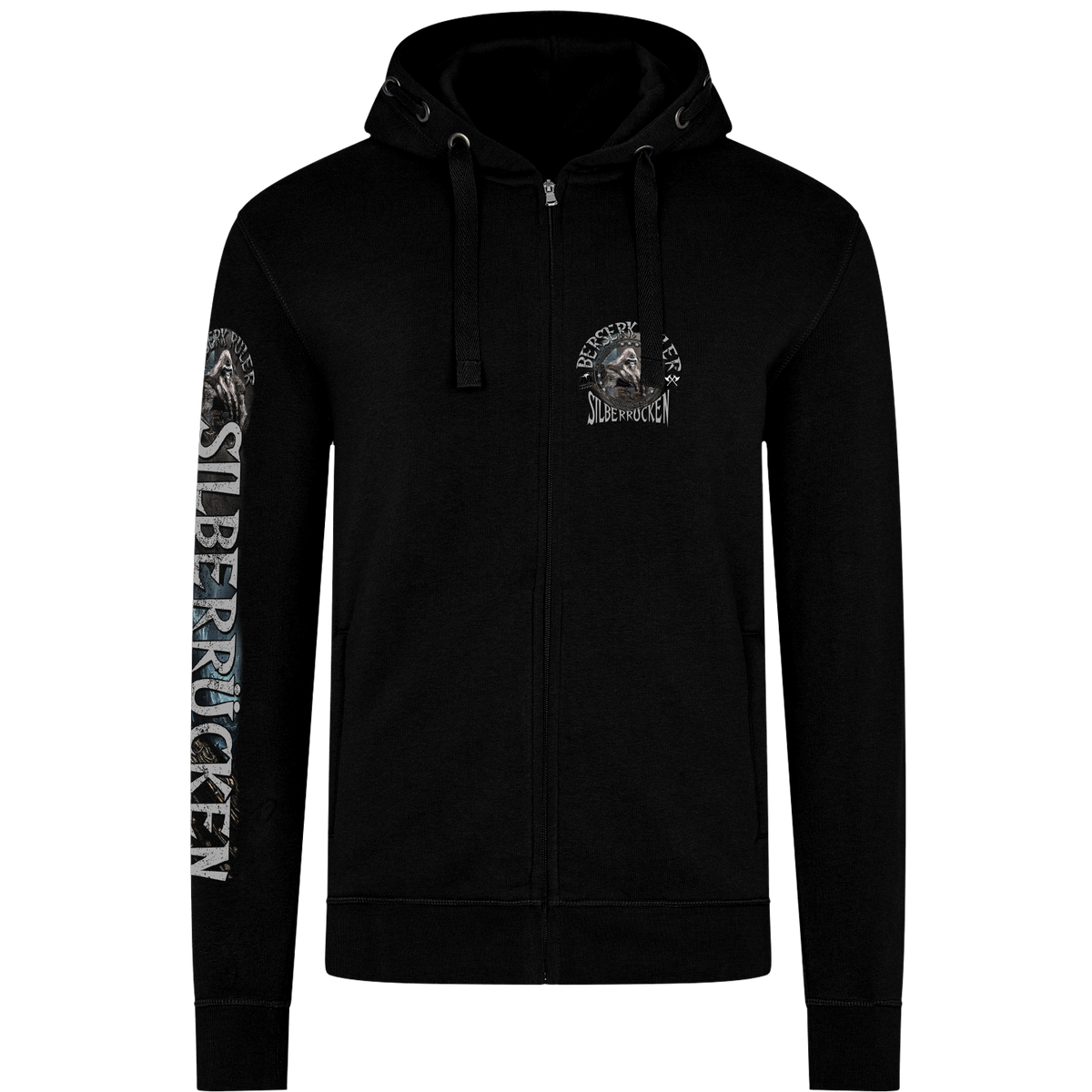 Silberrücken Herren Premium-Kapuzenjacke SRBR3