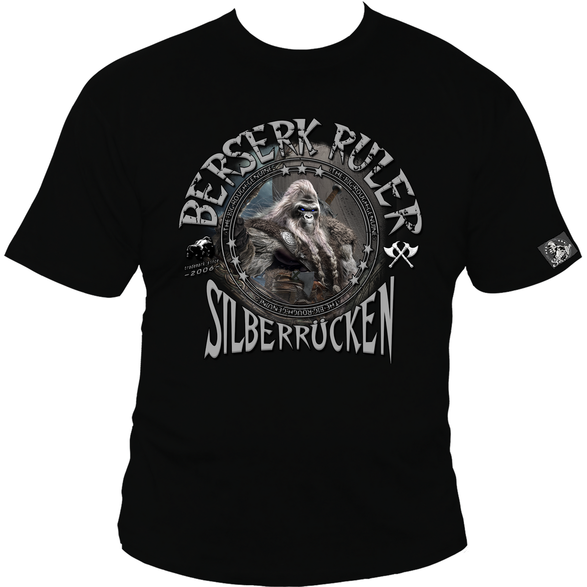 Silberrücken T-Shirt SRBR3