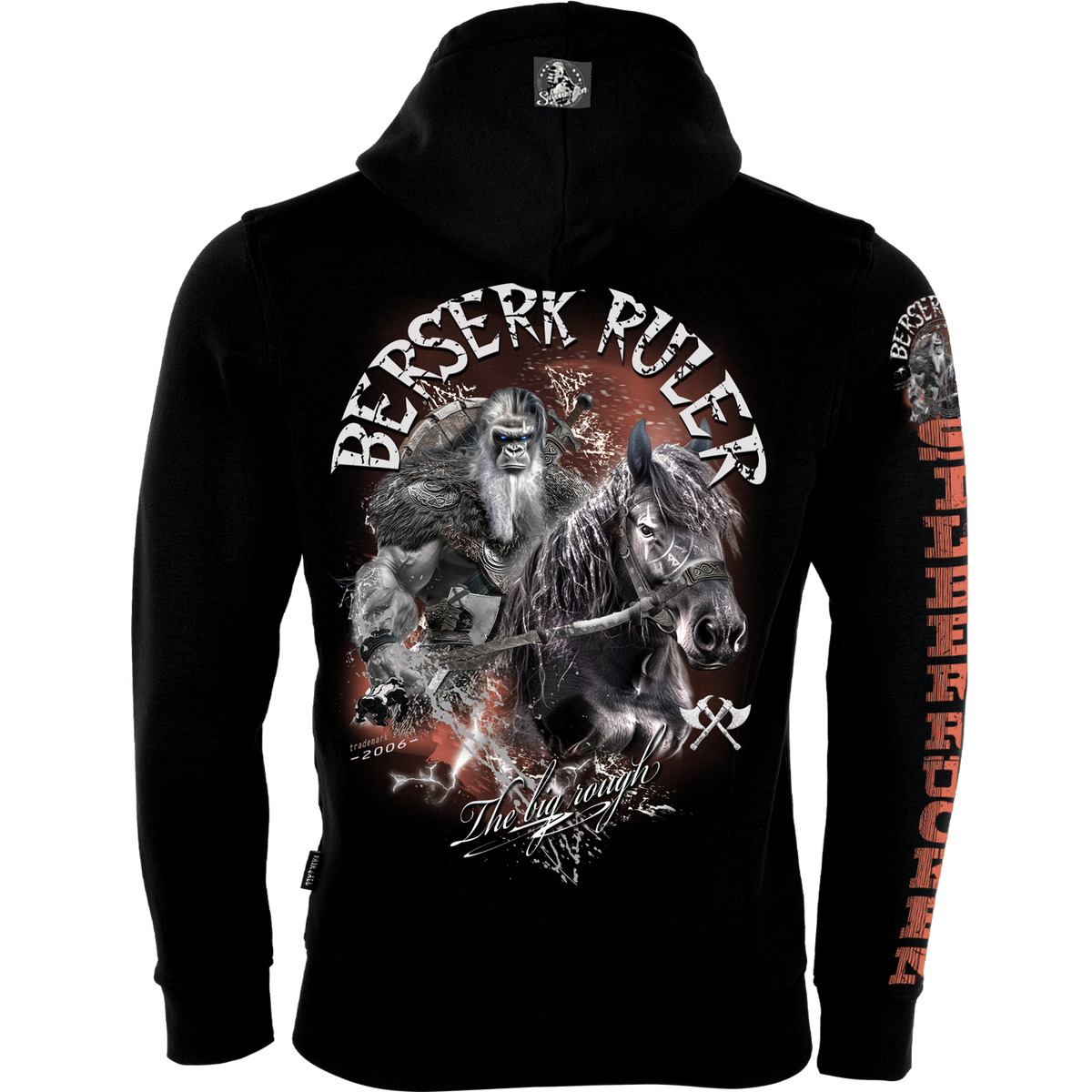 Silberrücken Herren Premium-Kapuzenjacke SRBR4
