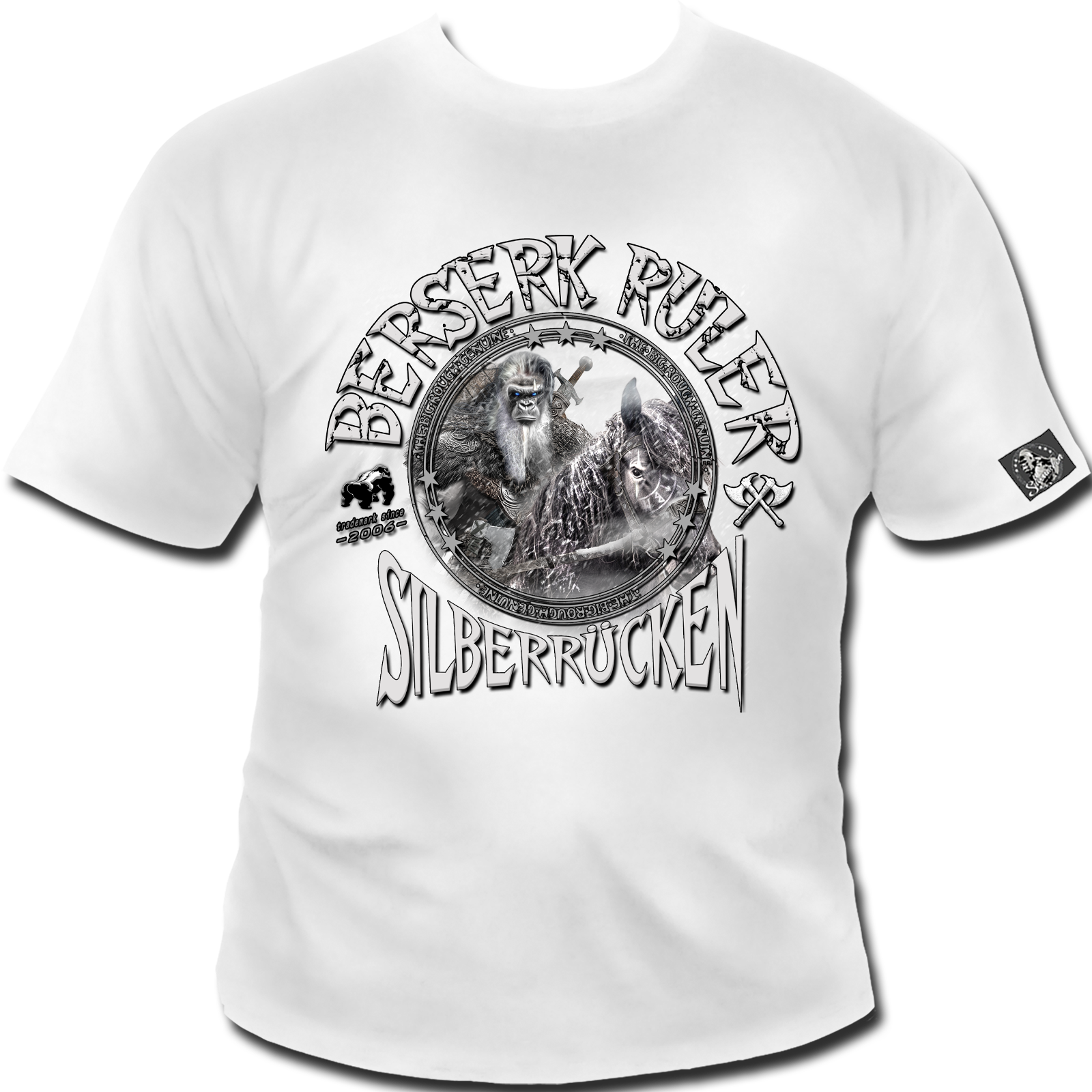 T-Shirt (Silberrücken SRBR4 )
