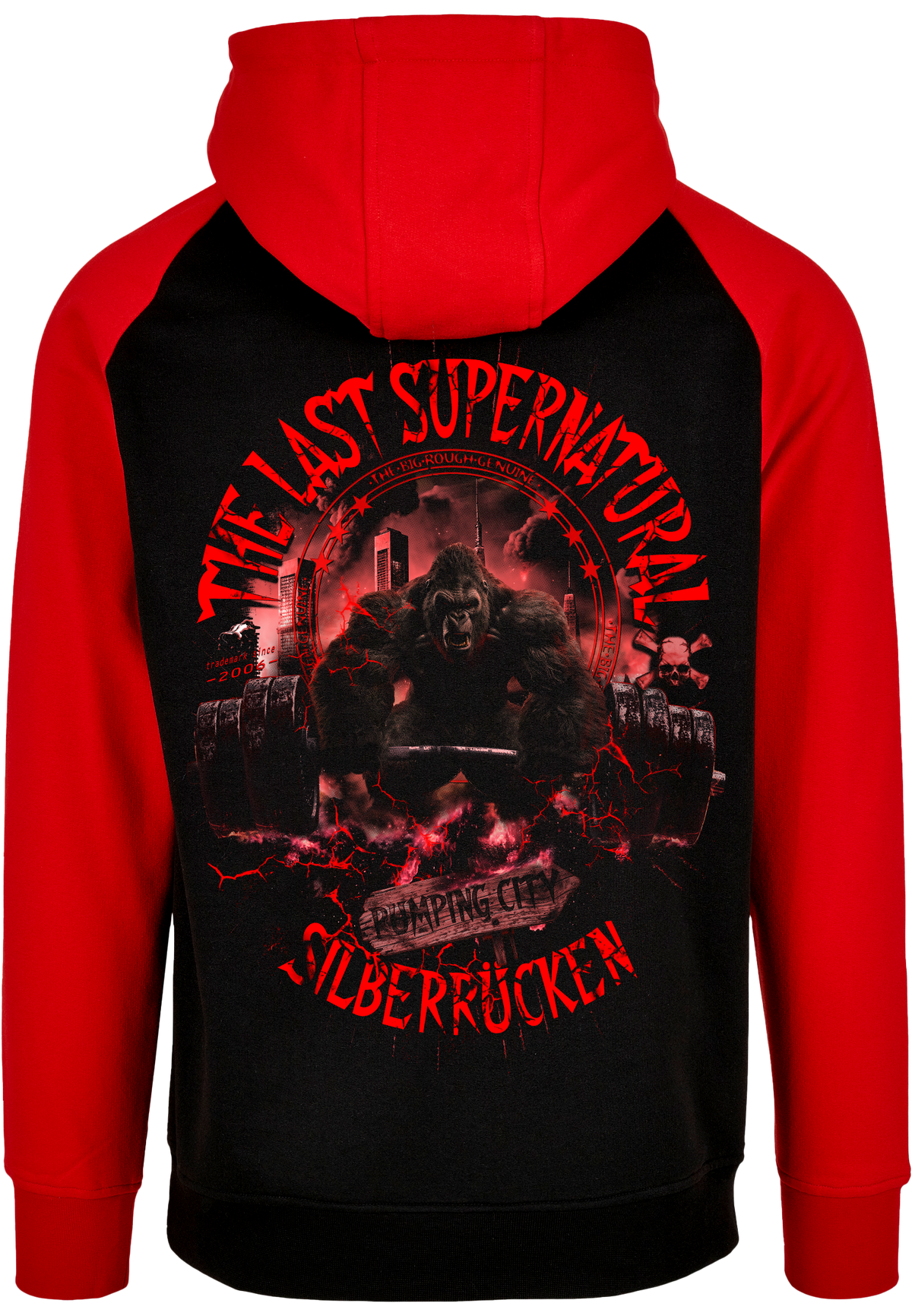 Silberrücken Herren-Hoodie SRLS2