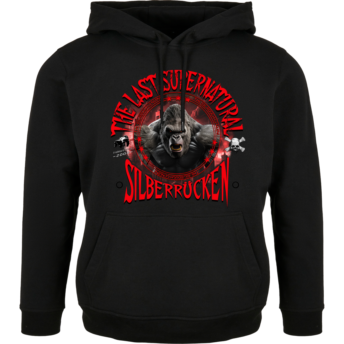 Silberrücken Herren-Hoodie SRLS2