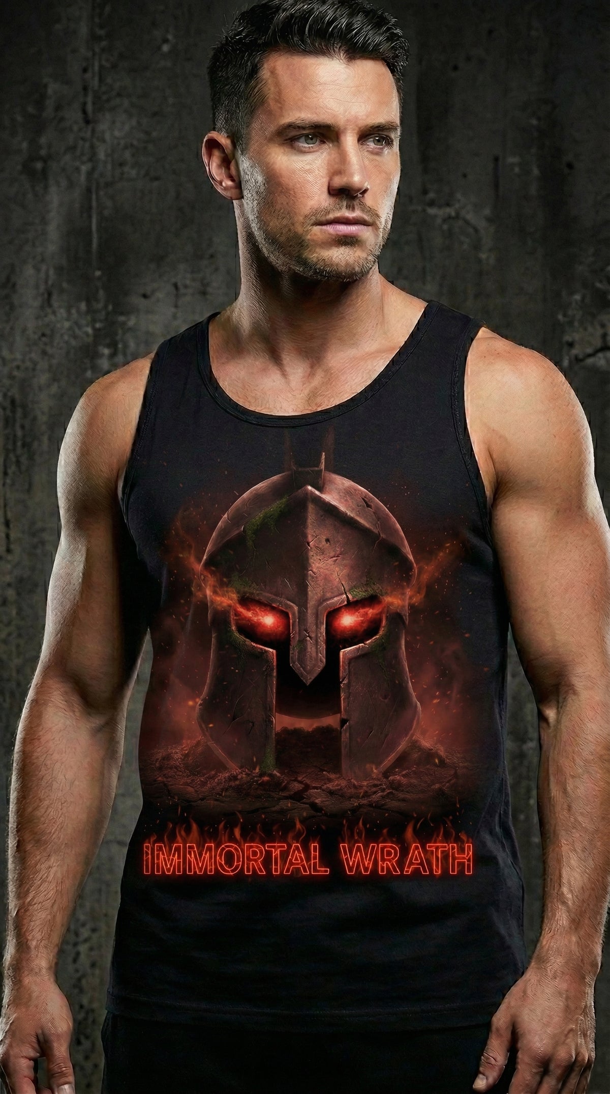 Steadfast Darkside Premium-Muskelshirt SFDS25 „Immortal Wrath“