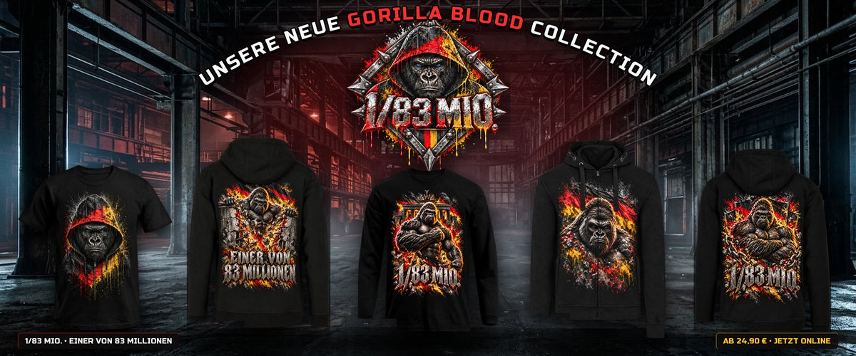Unsere neue Gorilla Blood Collection