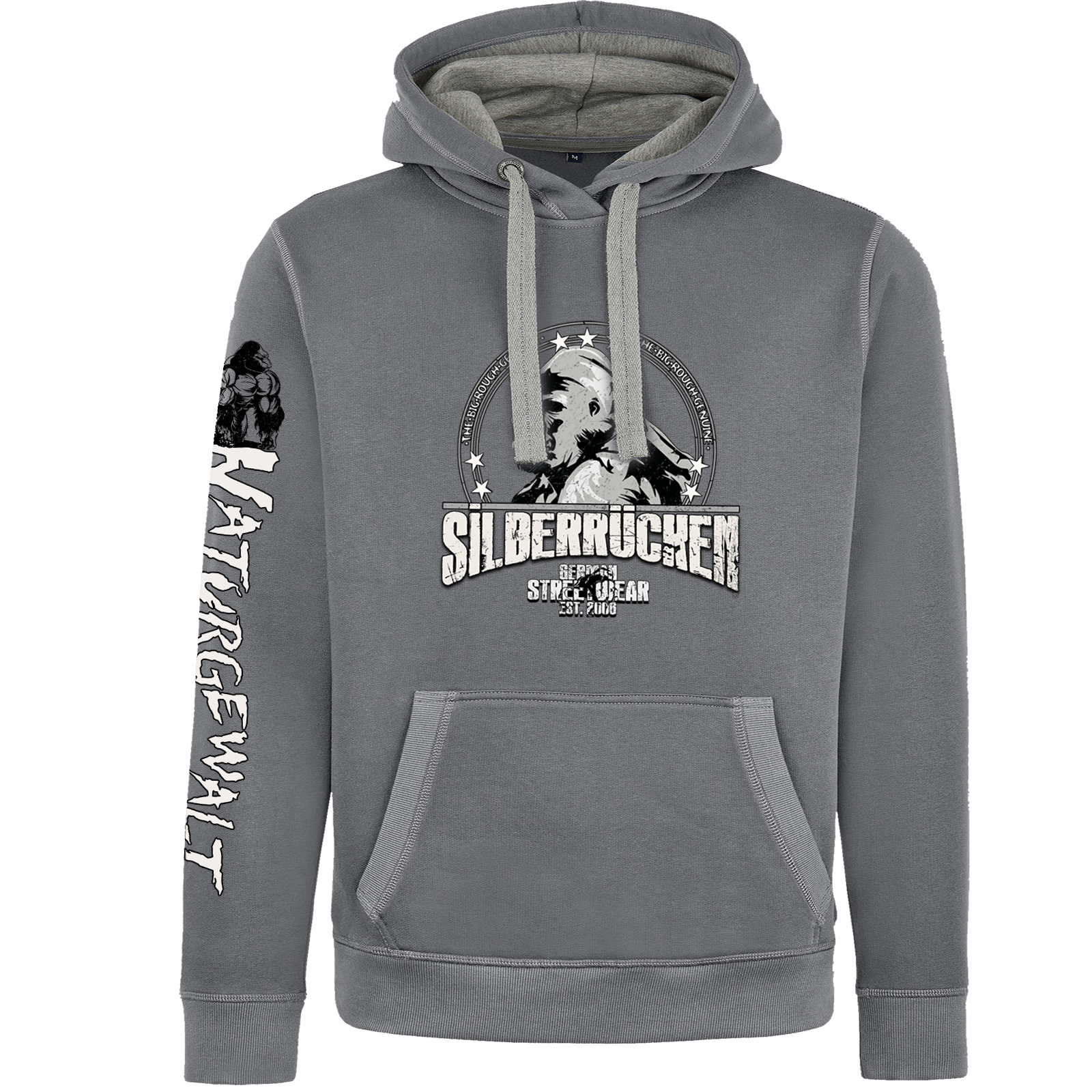 Herren Hoodie Masterclass ( Silberrücken SR140 Naturgewalt )