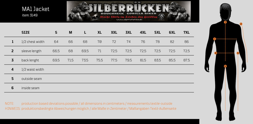 Schwere Bomberjacke ( Roughneck MR49 Combat Culture )