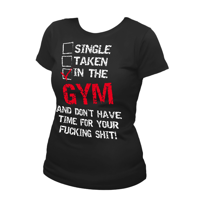 Lady T-Shirt ( BB024 In the Gym )