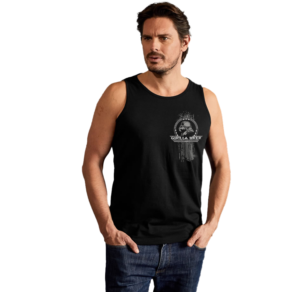 Gorilla Biker Muskelshirt GB26D „Special Service“