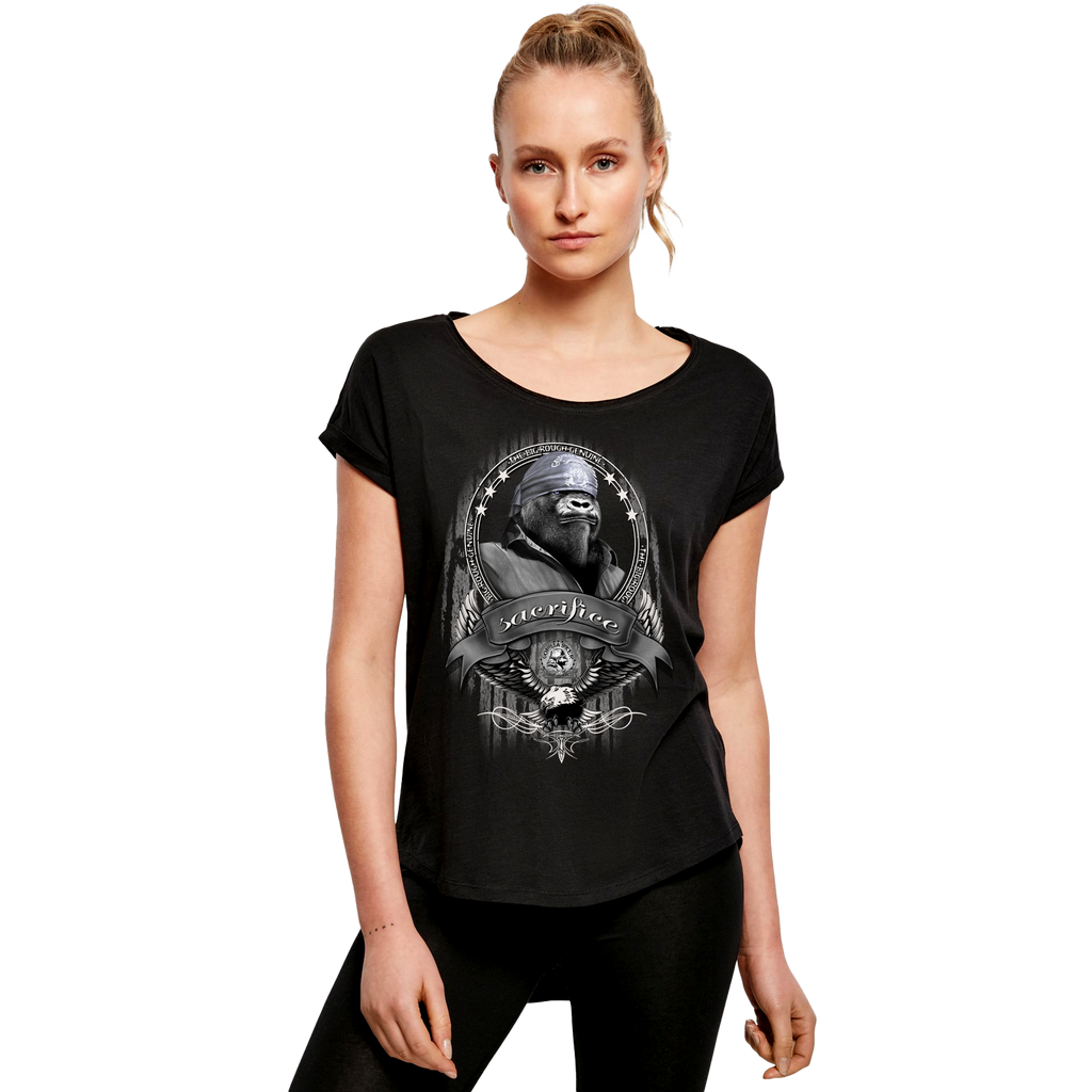 Lady Long Tee ( GB27 Gorilla Biker Sacrifice )