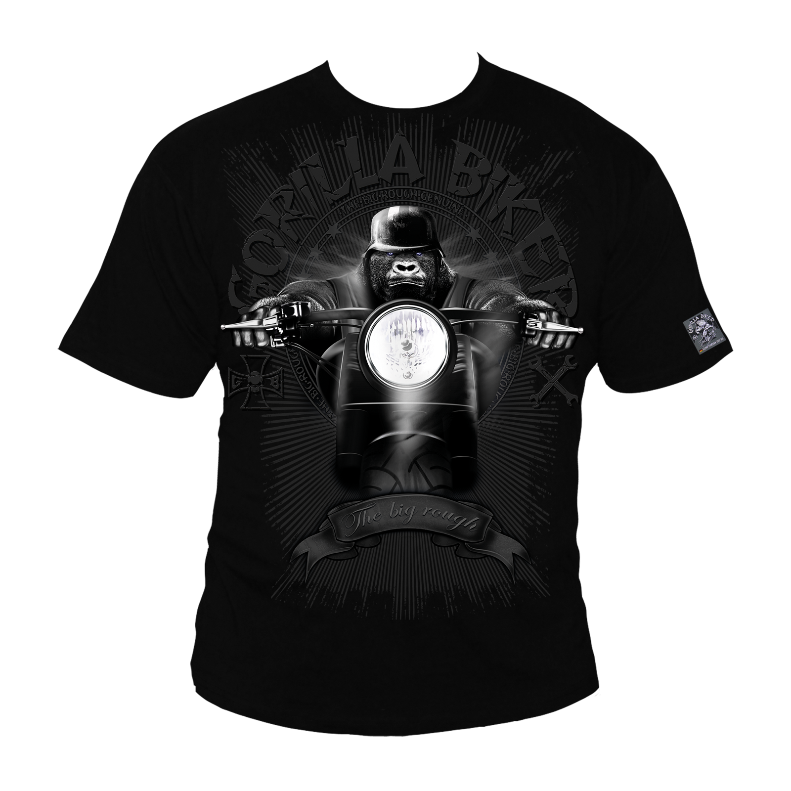 Herren T-Shirt ( Gorilla Biker GB38 Late Night Tour )