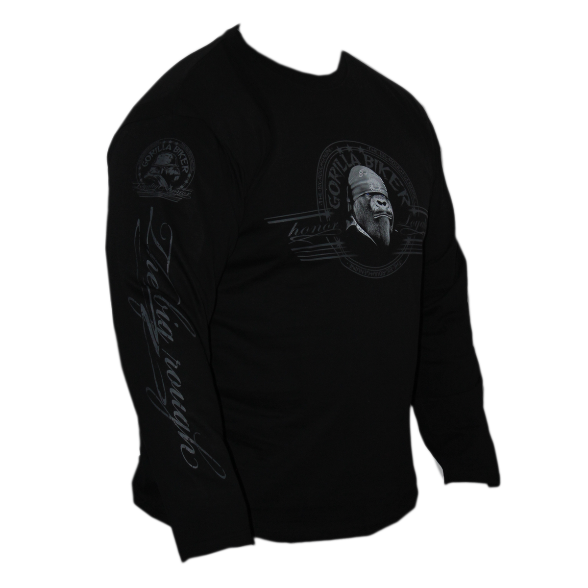 Gorilla Biker Longsleeve GB40 „Big Wheel“