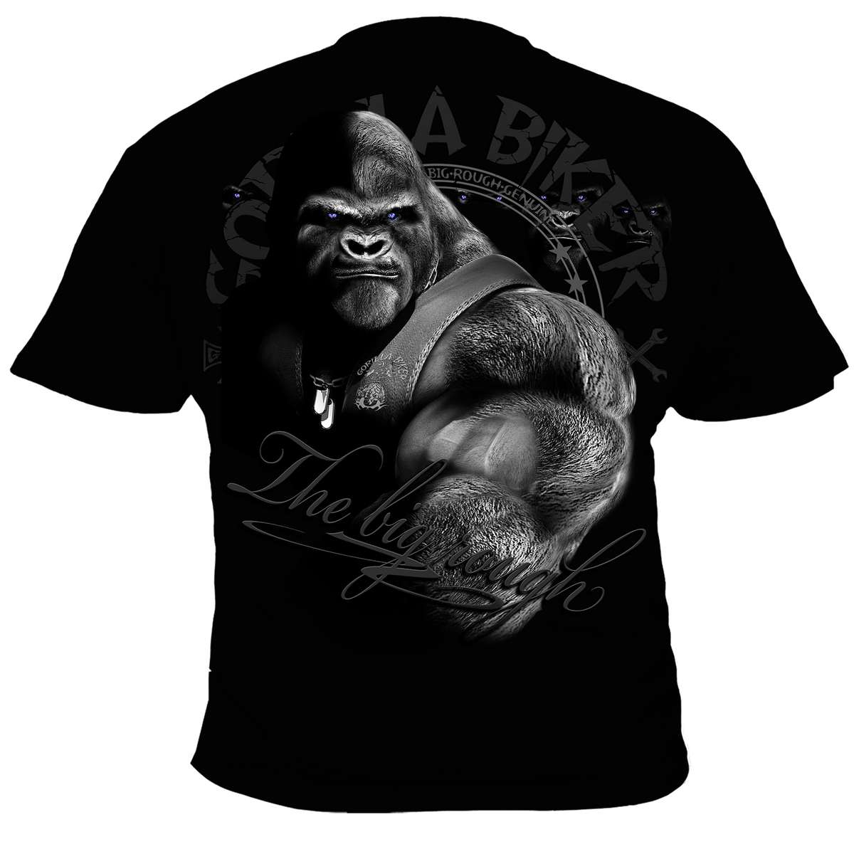 T-Shirt ( GB47N Gorilla Biker All for one )