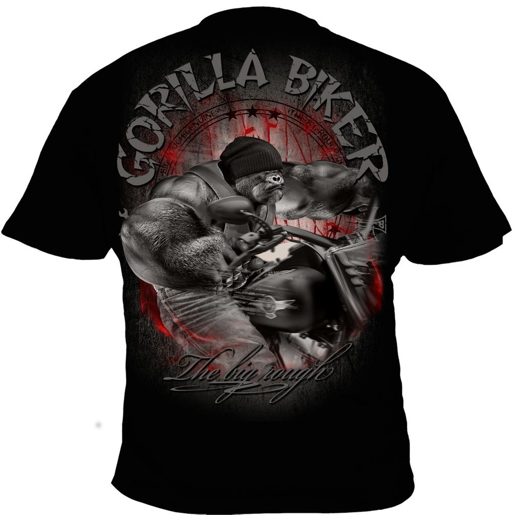 Herren T-Shirt ( Gorilla Biker GB48N Ride To Live )