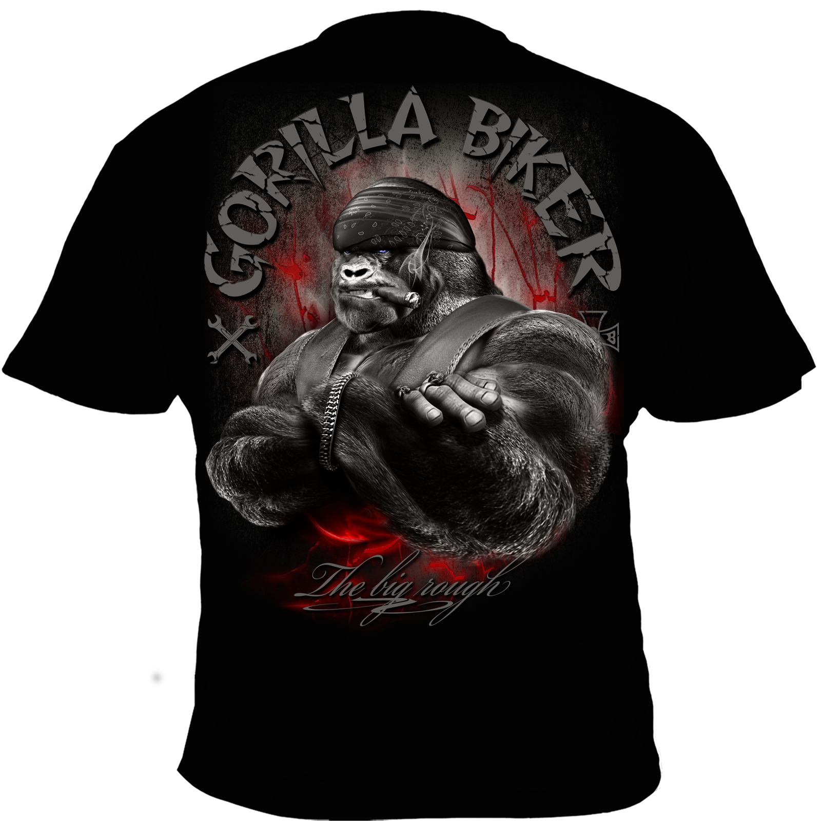 Herren T-Shirt ( Gorilla Biker GB49N Bad Boy )