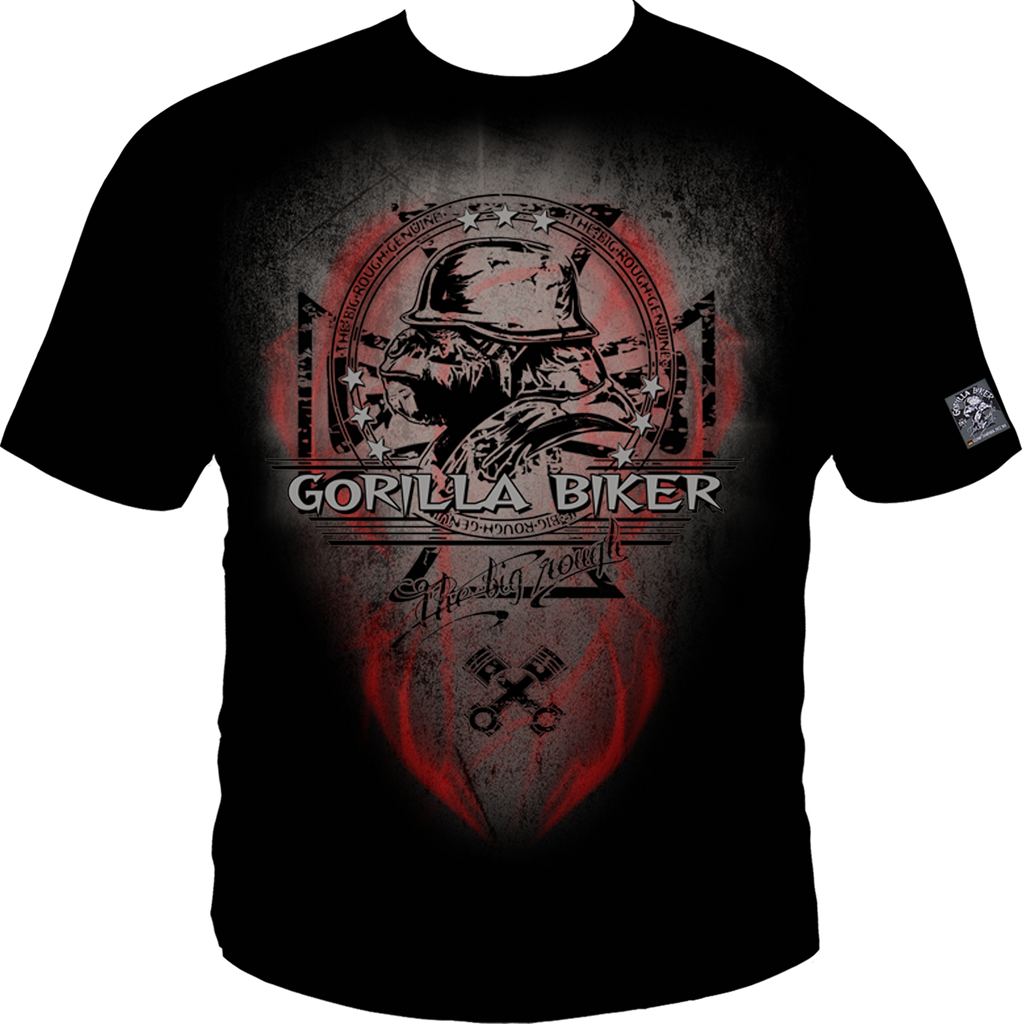 Herren T-Shirt ( Gorilla Biker GB48N Ride To Live )