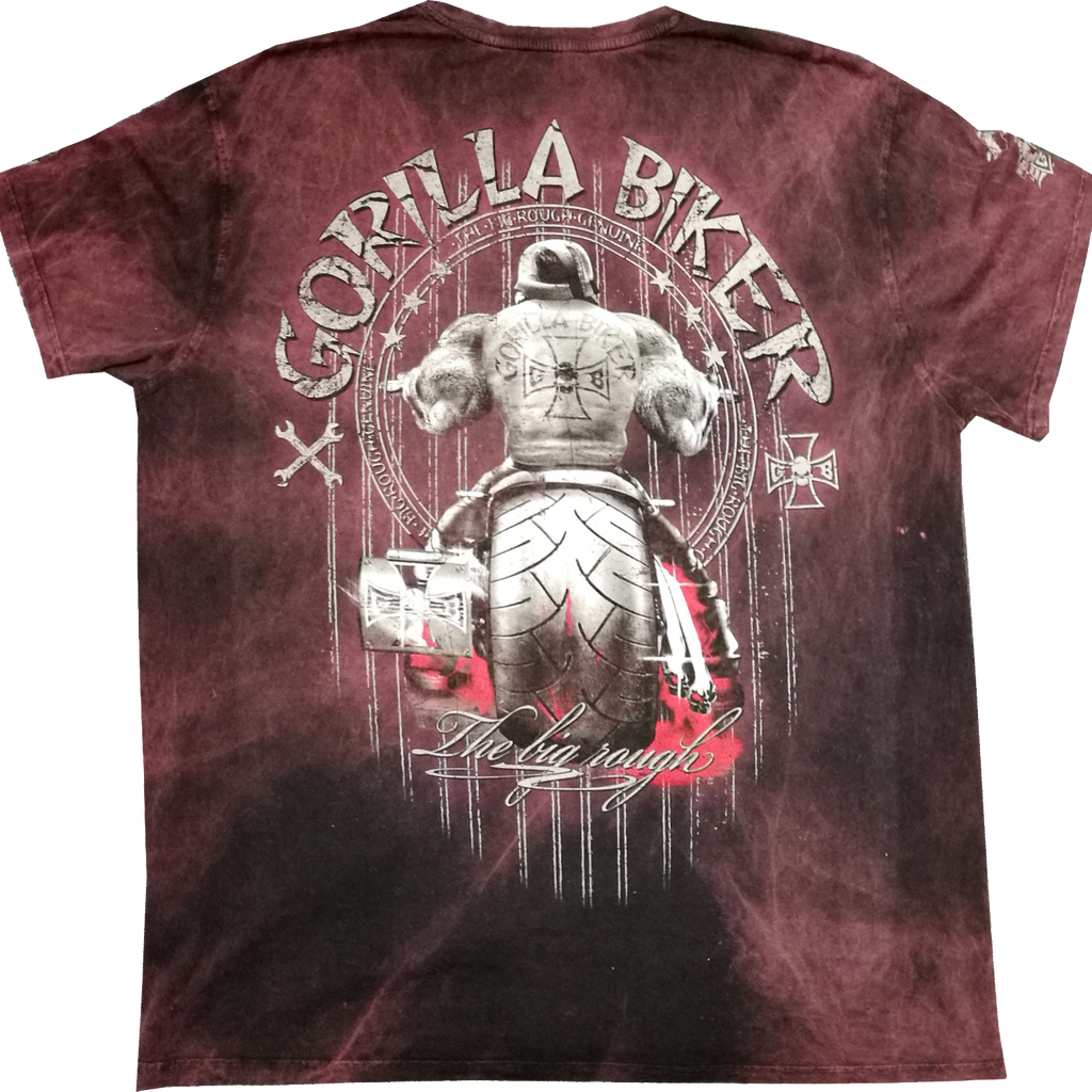 Herren T-Shirt ( GBGB Gorilla Biker Germany ) – Silberrücken E.K - Foto 10
