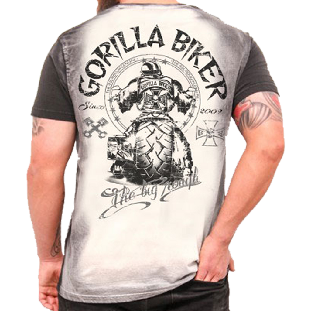 Herren T-Shirt ( GB5V Gorilla Biker Faded  )