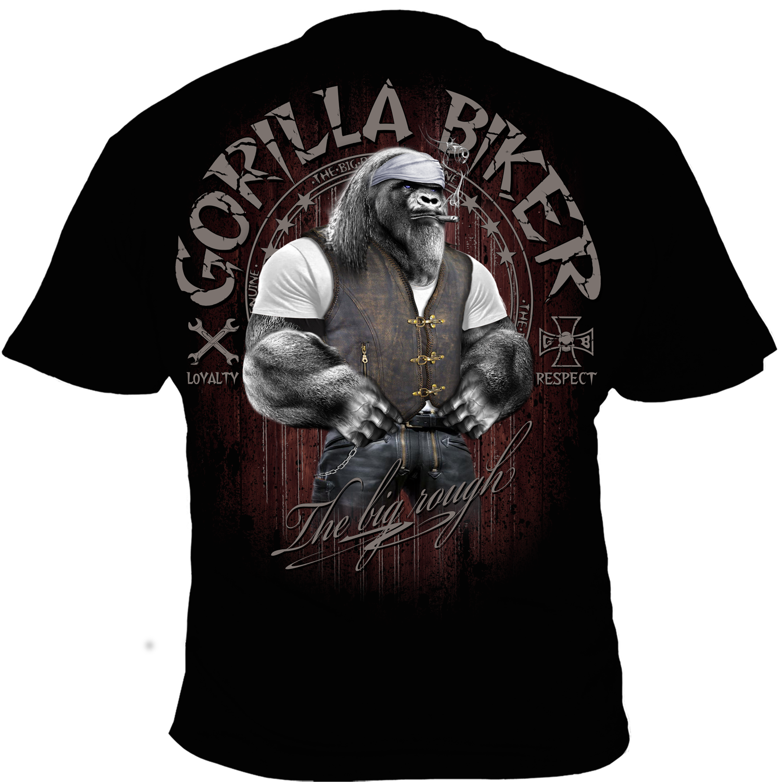T-Shirt ( GB68 Gorilla Biker Keep Cool )