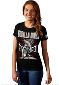 Gorilla Biker Damen-T-Shirt GB70 „Easy Life“