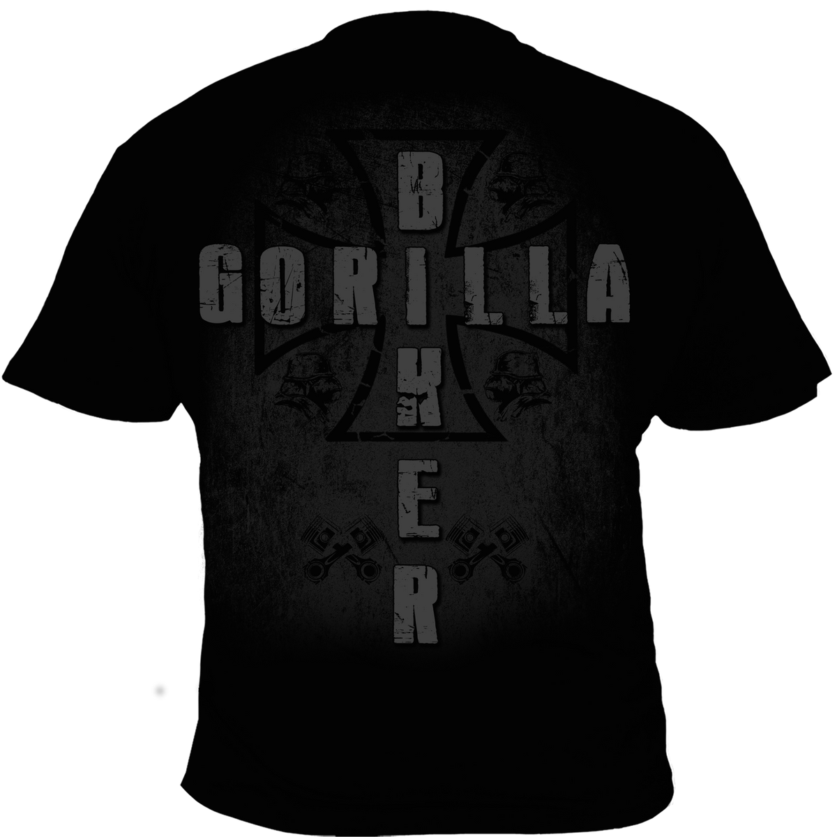 Gorilla Biker Herren-T-Shirt GB71 „Frontman“
