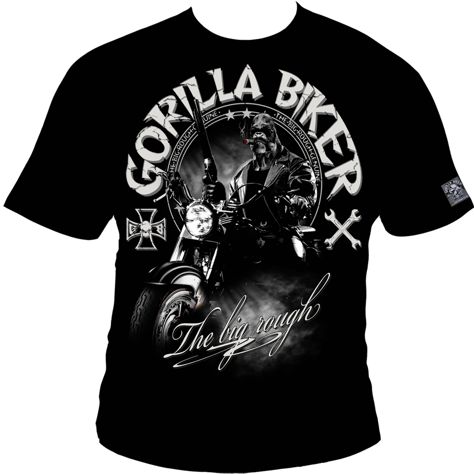 T-Shirt ( GB72D Gorilla Biker I´m Back )