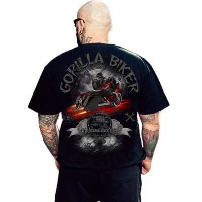 T-Shirt ( GB74R Gorilla Biker Bad Bagger )
