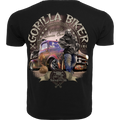 Gorilla Biker T-Shirt GB75 „Friendly Service Crew“ – Backprint