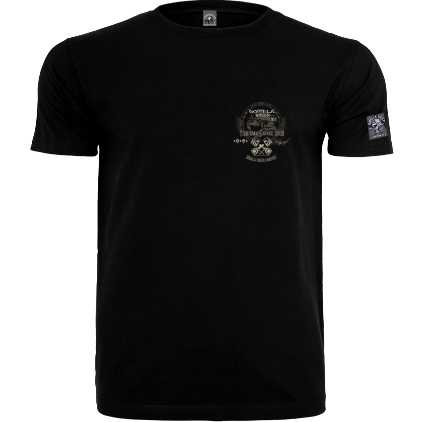 Gorilla Biker T-Shirt GB75 „Friendly Service Crew“ – Backprint