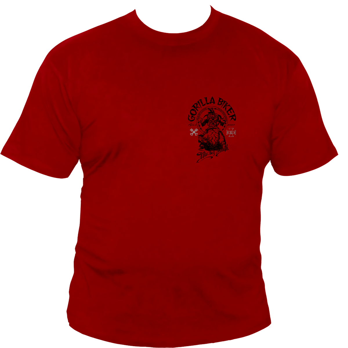 Gorilla Biker T-Shirt „Logo“