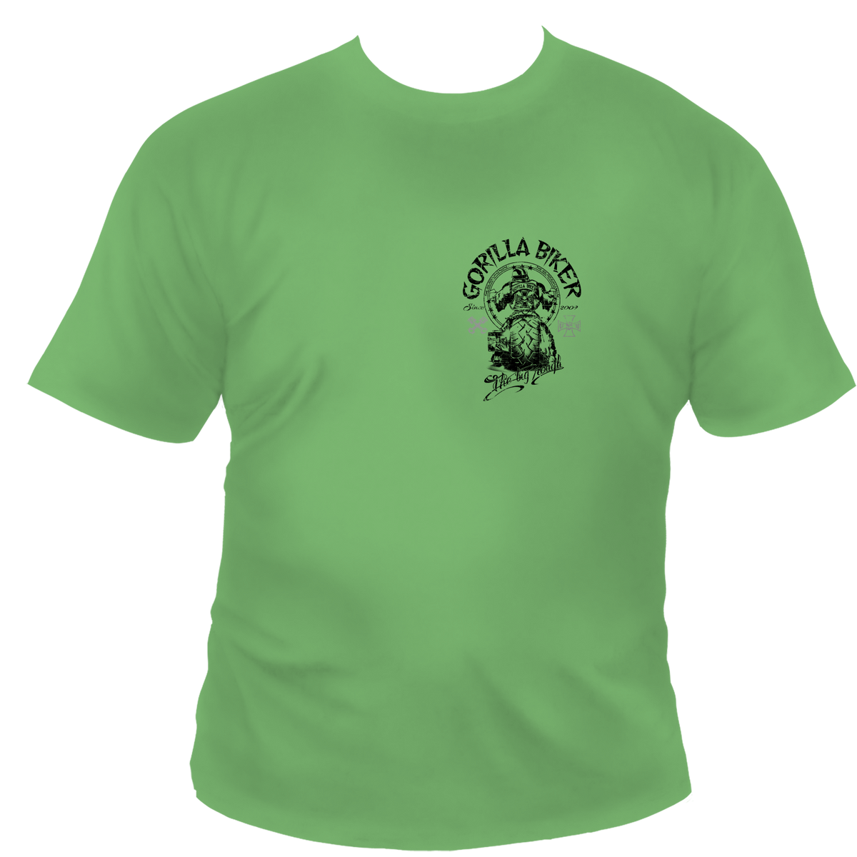 Gorilla Biker T-Shirt „Logo“