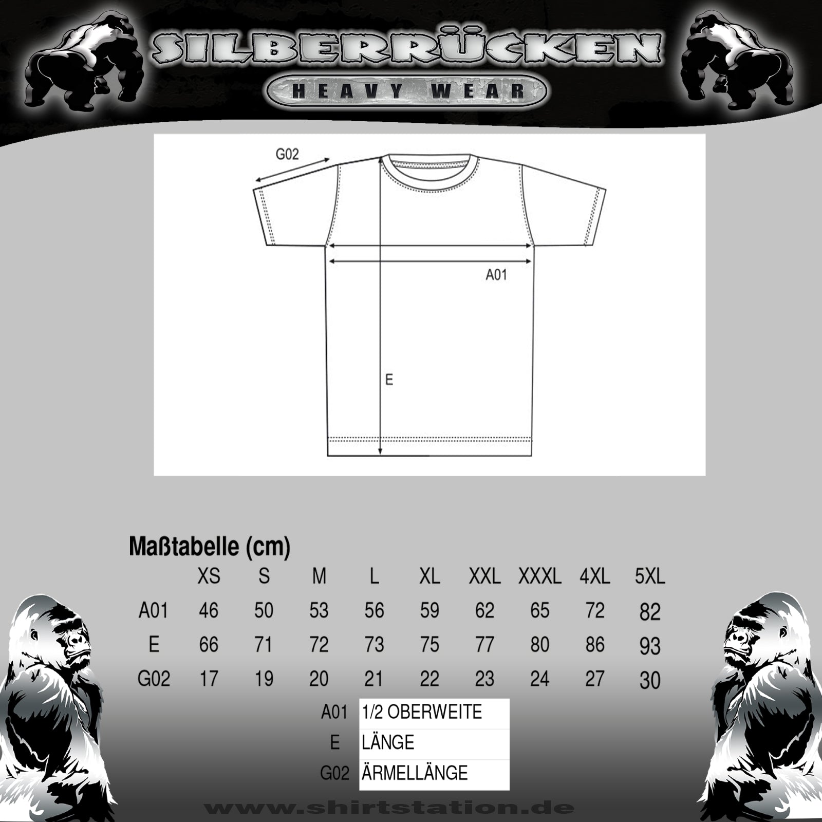 Ultimate Bench ) Roughneck MR37 Silberrücken Herren T-Shirt | (