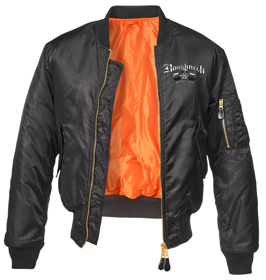 Schwere Bomberjacke ( Roughneck MR1 Logo )