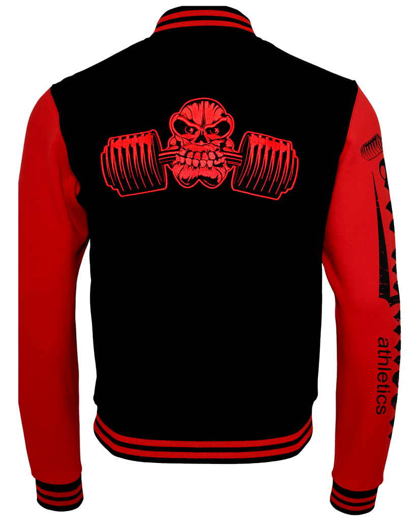 College Jacke ( Roughneck MR1 Beisser ) Rot