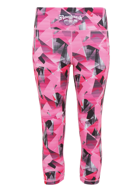 Roughneck Damen-Performance-Leggings ¾ „Corners“
