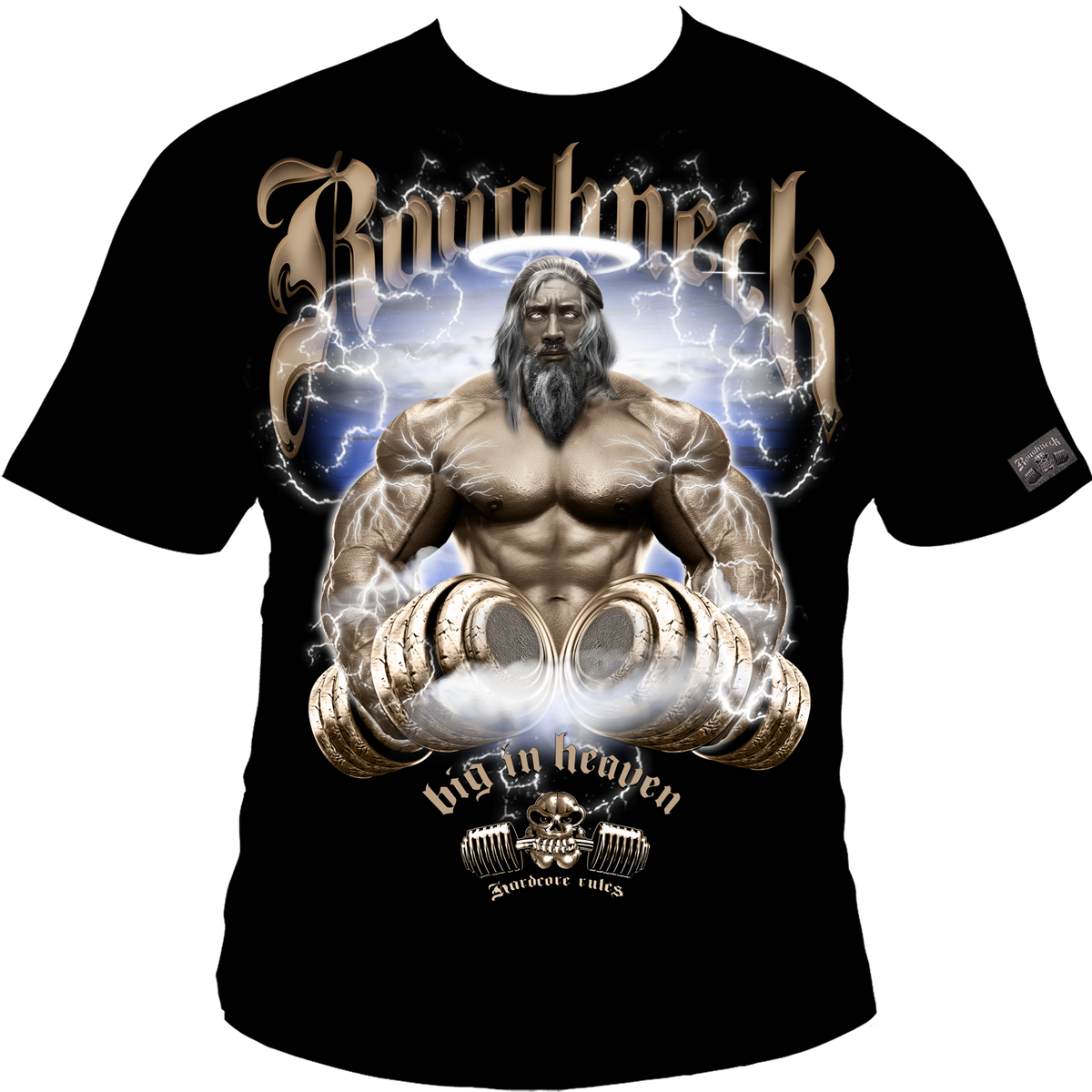 Roughneck Herren-T-Shirt MR46 „Big in Heaven“
