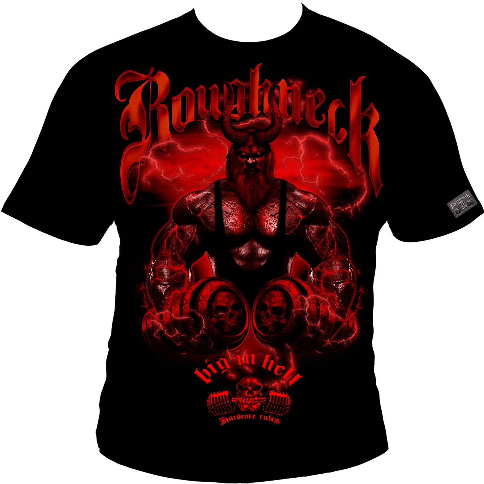 Herren T-Shirt ( MR47 Roughneck Big in Hell )