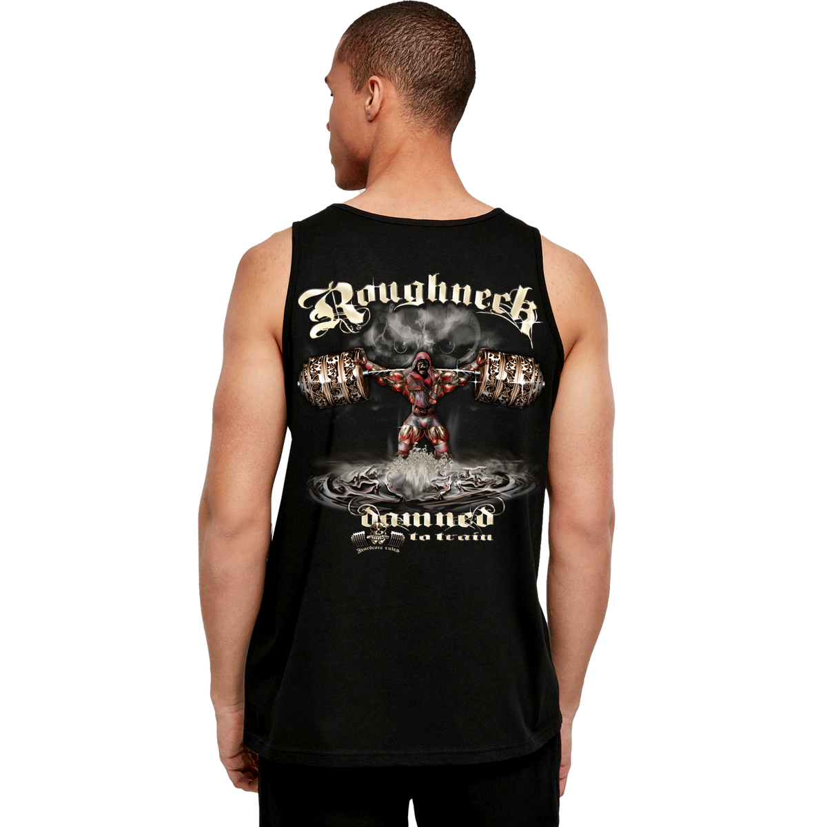 Roughneck Muskelshirt MR6D „Damned to Train“